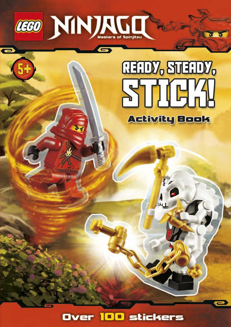 Ninjago: prêt, stable, bâton: livre d'activités (Ninjago: Ready, Steady, Stick: Activity Book)