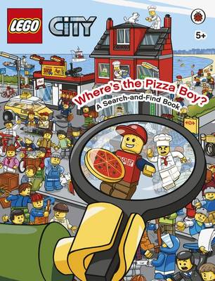 Ville: où est le garçon pizza? un livre de recherche et de recherche (City: Where's the Pizza Boy? A Search-and-Find Book)