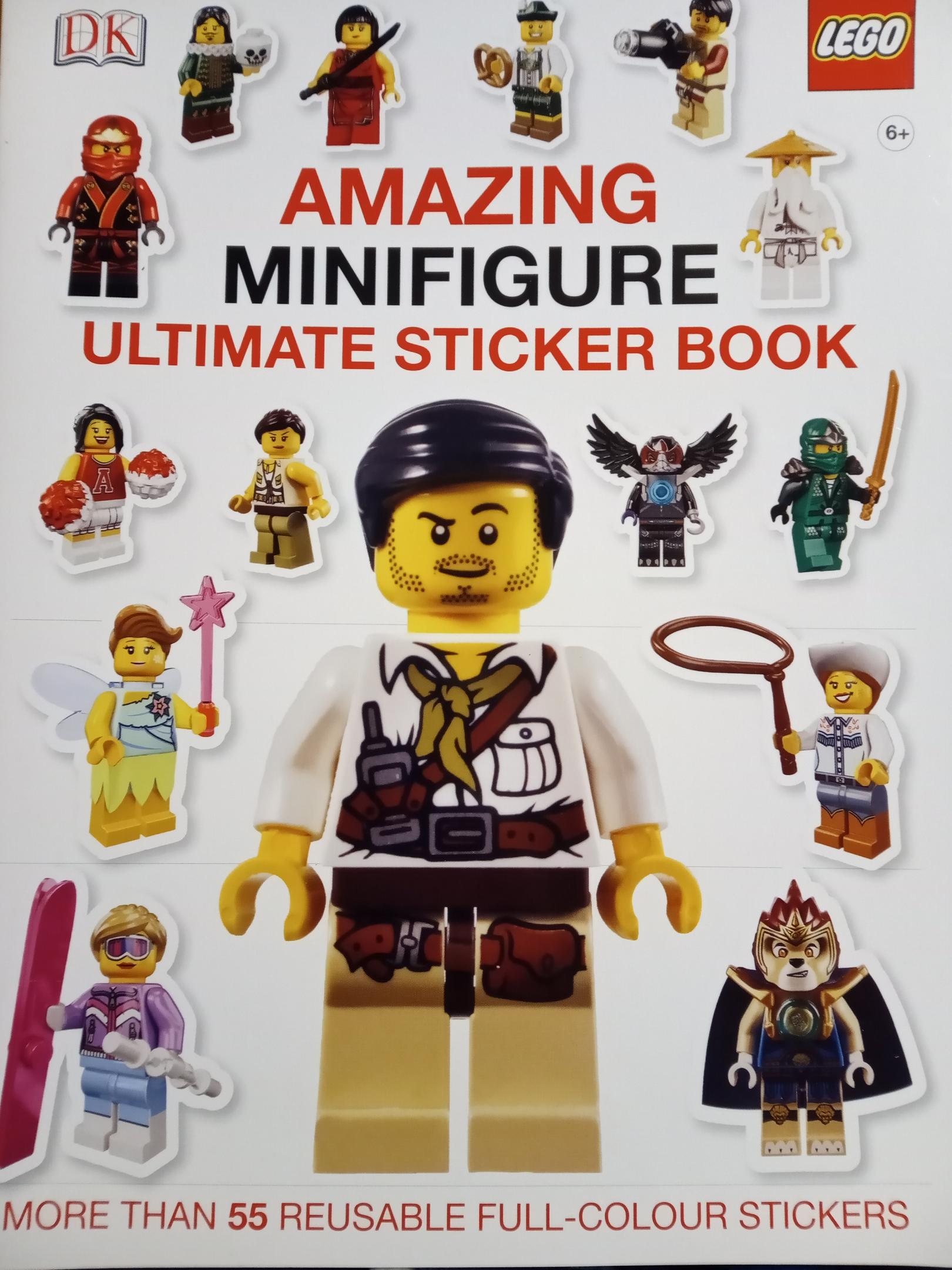 Incroyable figurine: livre autocollant ultime (Amazing Minifigure: Ultimate Sticker Book)