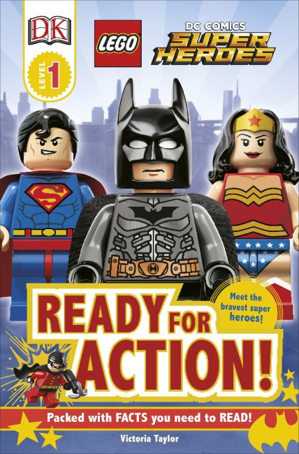 Dk readers level 1: dc comics super heroes: prêt pour l'action! (DK Readers Level 1: DC Comics Super Heroes: Ready for Action!)