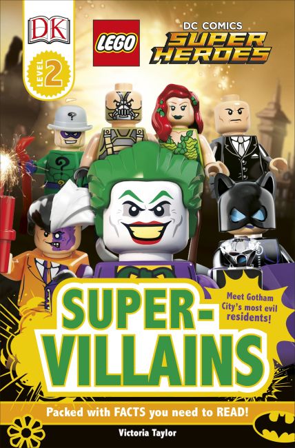Dk readers niveau 2: dc comics super héros: super-vilains (DK Readers Level 2: DC Comics Super Heroes: Super-Villains)