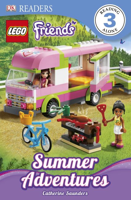 Dk readers niveau 3: Friends: aventures estivales (DK Readers Level 3: Friends: Summer Adventures)