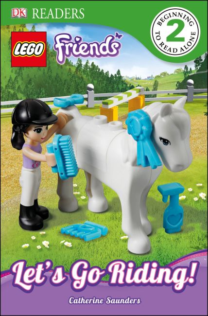 Dk readers niveau 2: Friends: allons-y! (DK Readers Level 2: Friends: Let's Go Riding!)