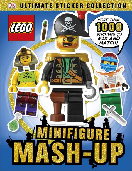 Figurine mash-up: collection d'autocollants ultime (Minifigure Mash-up: Ultimate Sticker Collection)