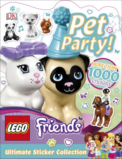 Friends: collection d'autocollants ultime: fête pour animaux de compagnie! (Friends: Ultimate Sticker Collection: Pet Party!)