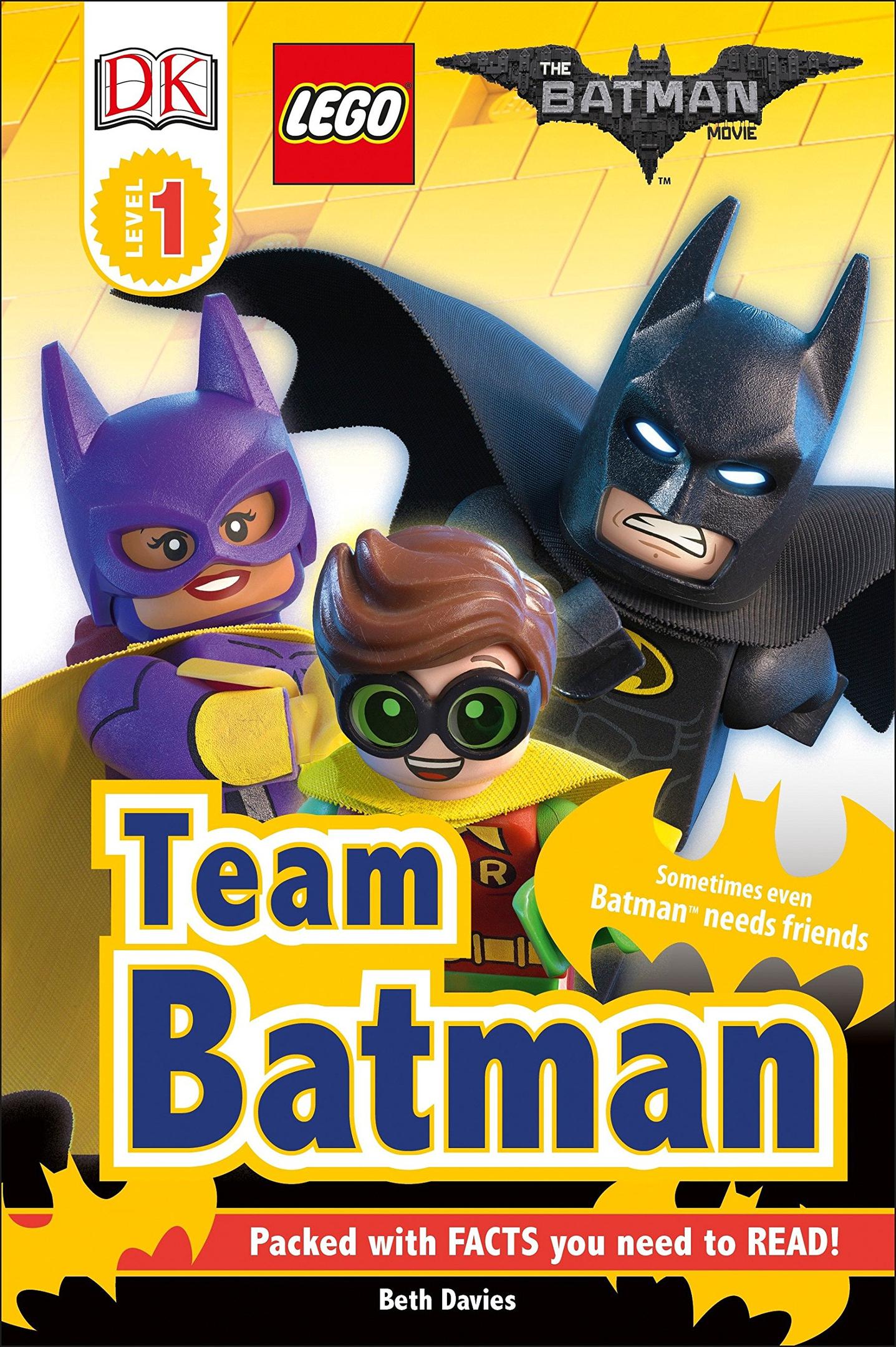 Dk readers niveau 1: le film LEGO Batman: équipe Batman (DK Readers Level 1: The LEGO Batman Movie: Team Batman)