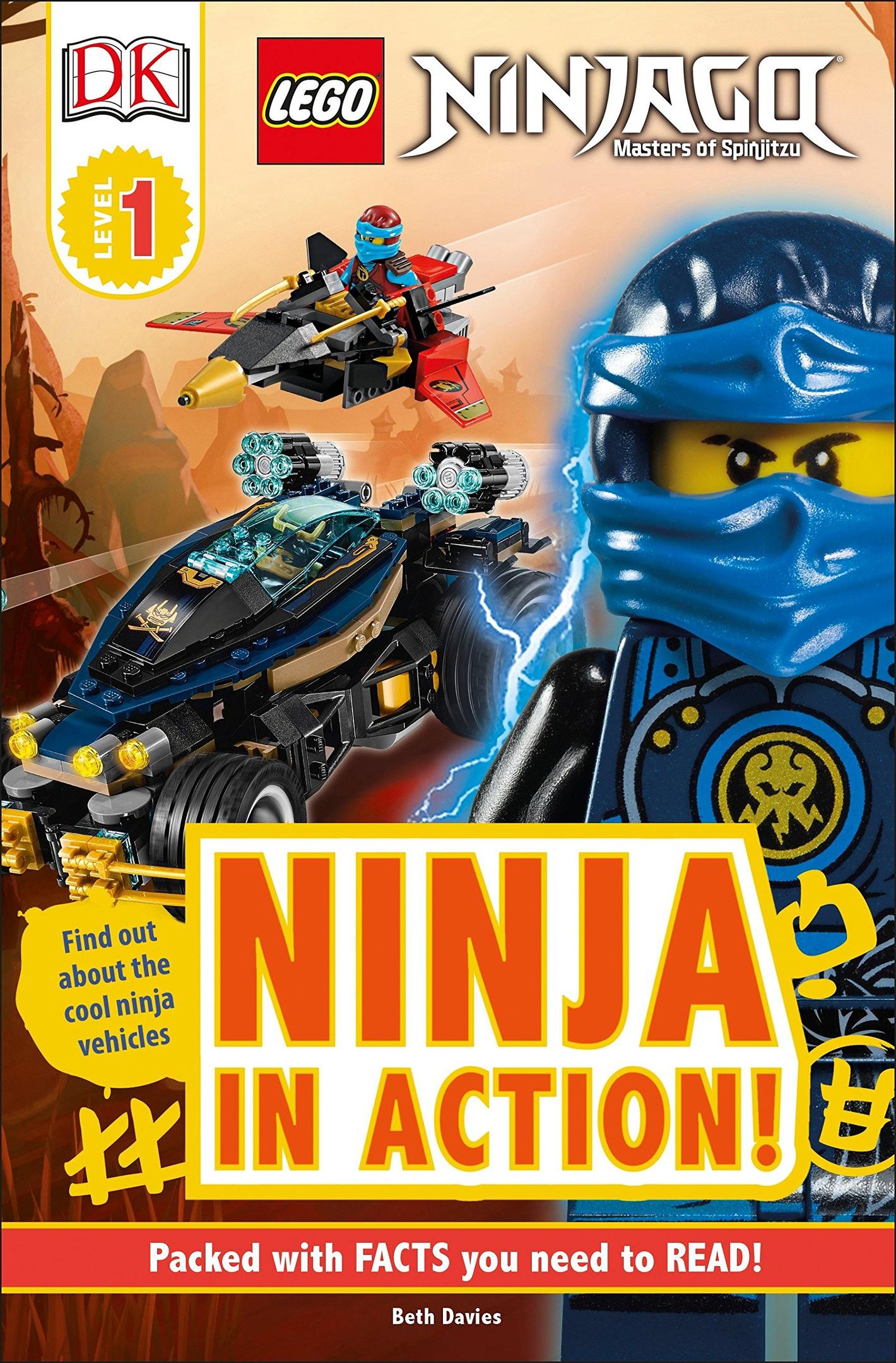 Dk readers niveau 1: Ninjago: ninja en action ! (DK Readers Level 1: Ninjago: Ninja in Action!)