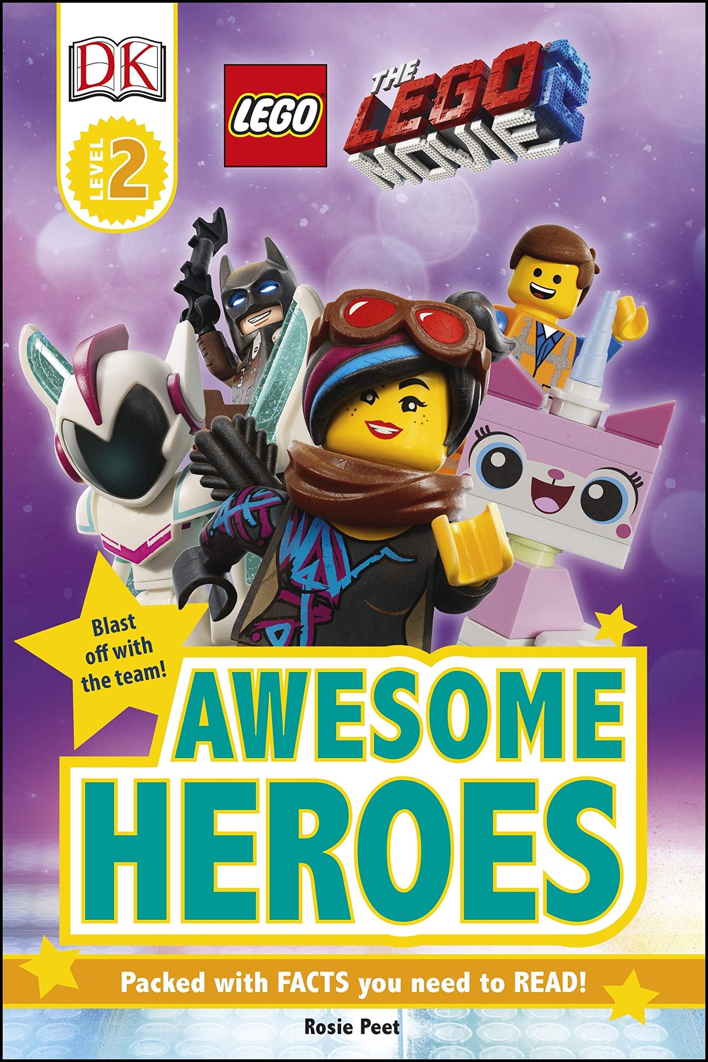 Dk readers niveau 2: le film LEGO 2: super héros (DK Readers Level 2: The LEGO Movie 2: Awesome Heroes)