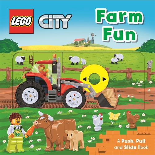 City: farm fun: un livre de push, pull et slide (City: Farm Fun: A Push, Pull and Slide Book)