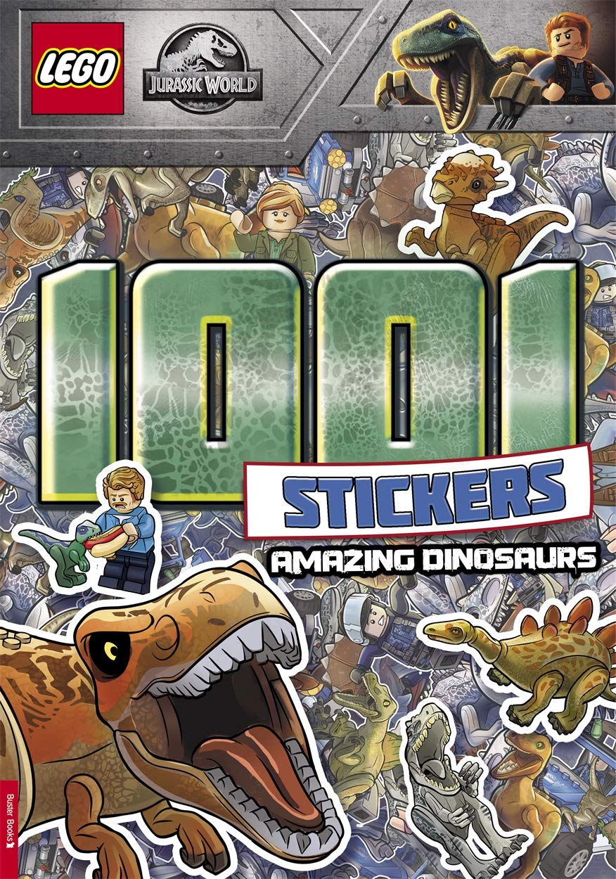 Monde jurassique: 1001 autocollants - dinosaures étonnants (Jurassic World: 1001 Stickers - Amazing Dinosaurs)