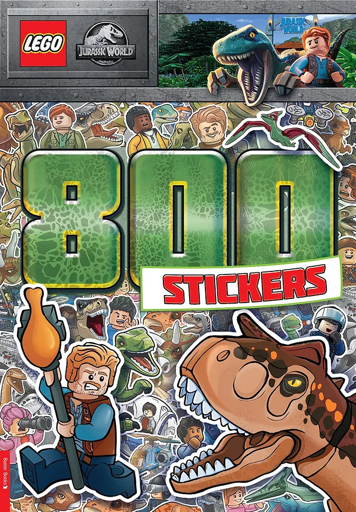 Monde jurassique: 800 autocollants (Jurassic World: 800 Stickers)