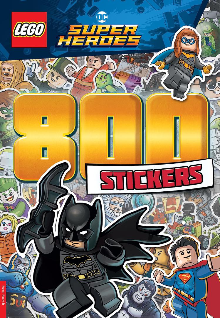 Dc comics super héros: 800 autocollants (DC Comics Super Heroes: 800 Stickers)