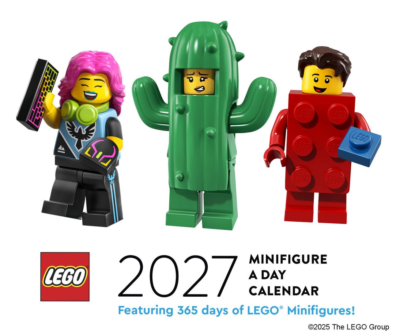 Calendrier 2027 minifigurine par jour (2027 Minifigure a Day Calendar)