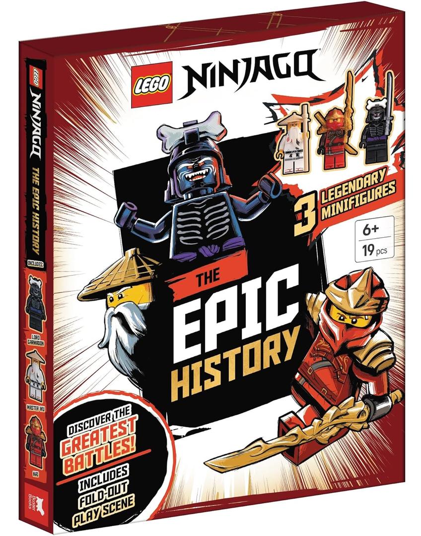 Ninjago: la boîte d'activité de l'histoire épique (Ninjago: The Epic History Activity Box)