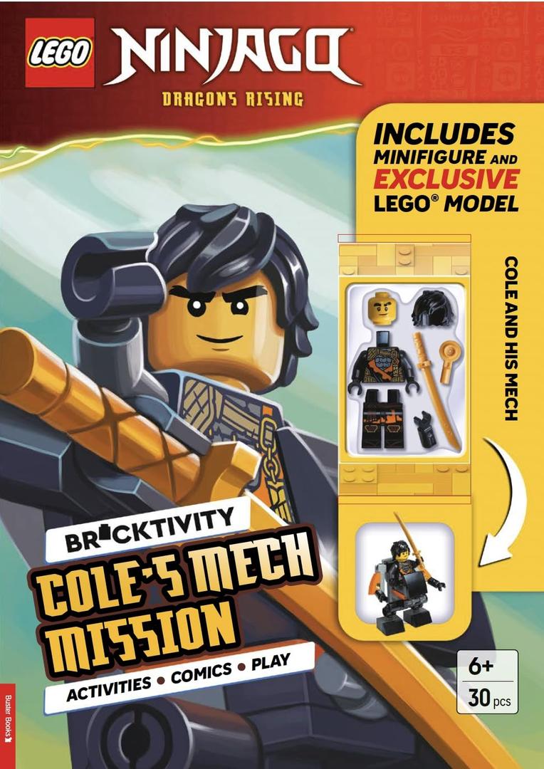 Ninjago: dragons montant: la mission mech de Cole (Ninjago: Dragons Rising: Cole's Mech Mission)