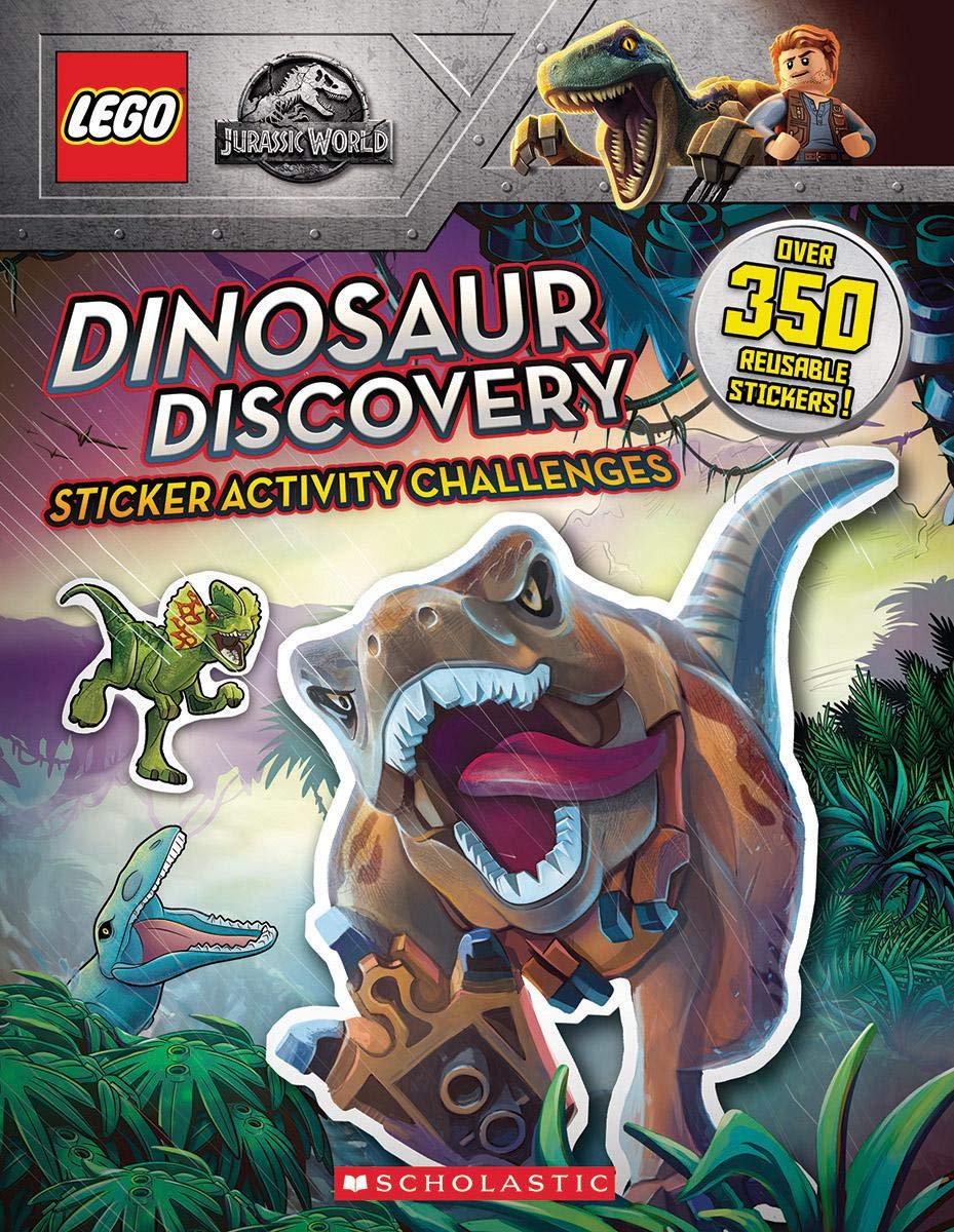 Monde jurassique: découverte de dinosaures - défis d'activité autocollant (Jurassic World: Dinosaur Discovery - Sticker Activity Challenges)