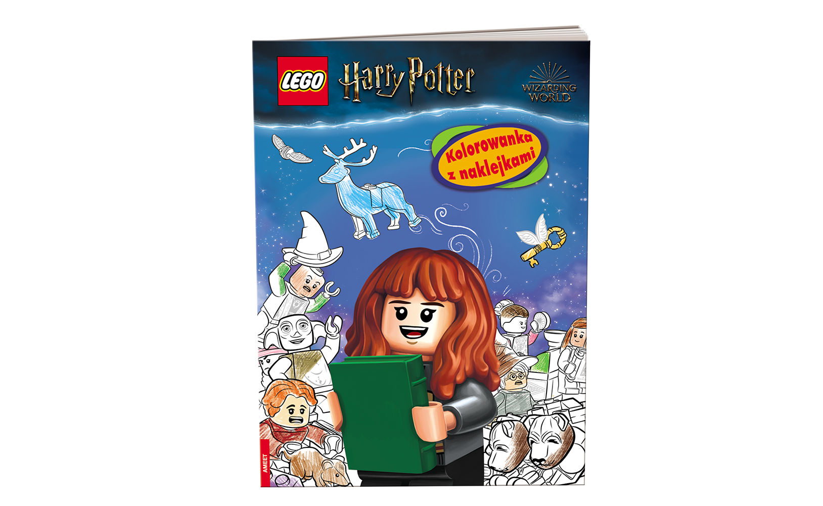 Harry Potter à l'école des sorciers (Harry Potter: Kolorowanka z Naklejkami)