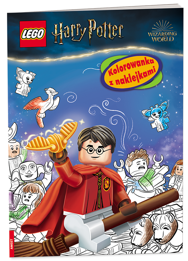 Harry Potter à l'école des sorciers (Harry Potter: Kolorowanka z Naklejkami)
