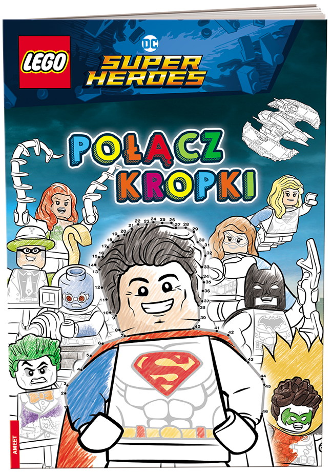 Dc comics super héros: poczcz kropki (DC Comics Super Heroes: Połącz kropki)
