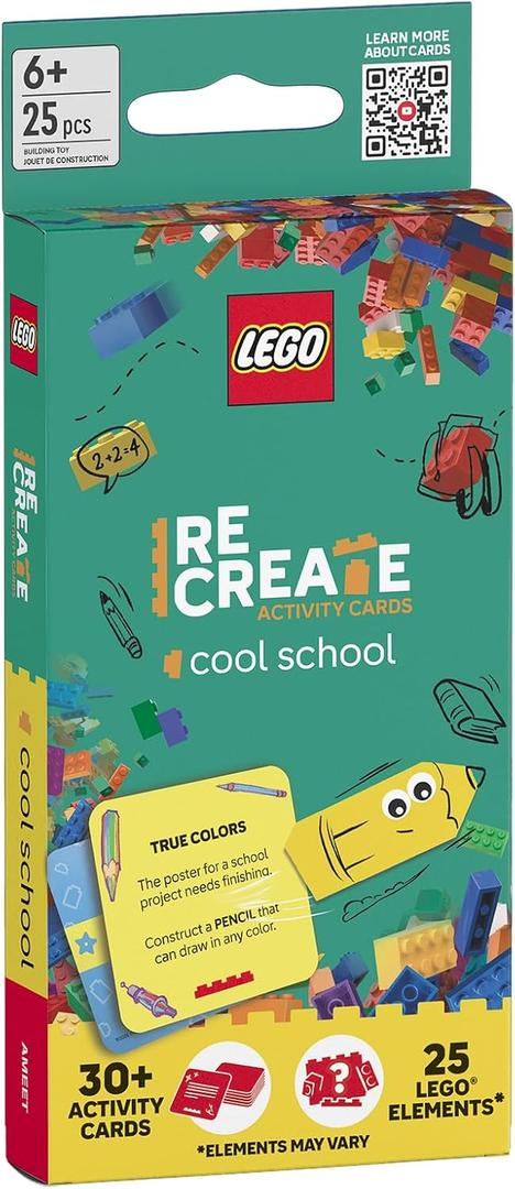 Recréer des cartes d'activité: cool school (ReCreate Activity Cards: Cool School)