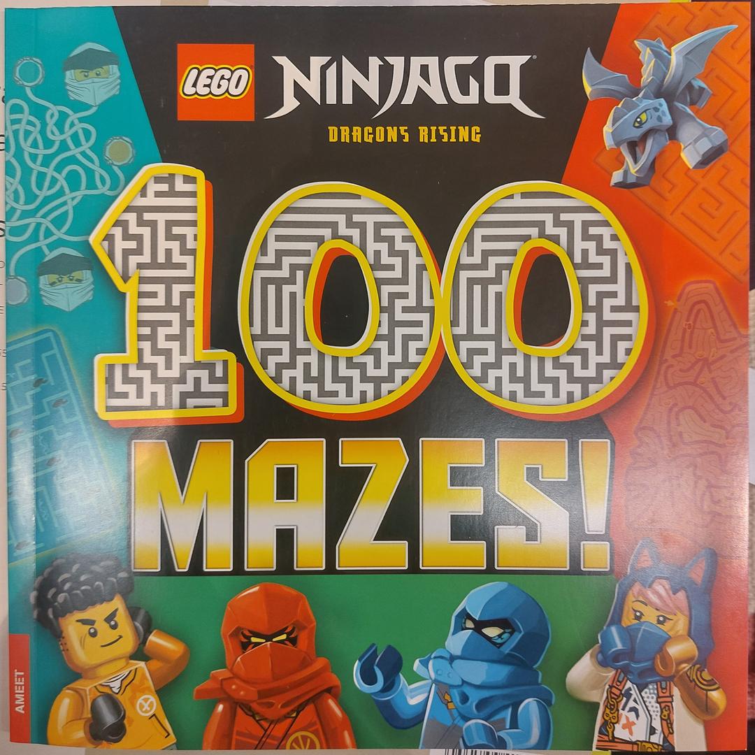Ninjago: dragons se levant: 100 labyrinthes (Ninjago: Dragons Rising: 100 Mazes)