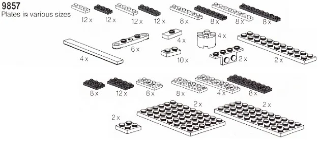 Assortment of Plate Pieces