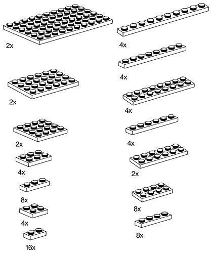 Plates Black