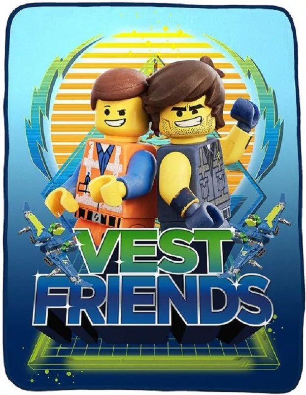 The LEGO Movie 2 Vest Friends Throw