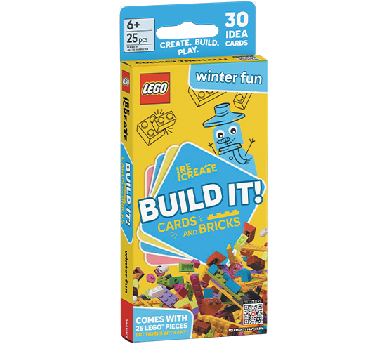 Recréer des cartes d'activité construites! plaisir d'hiver (ReCreate Activity Cards Built it! Winter Fun)
