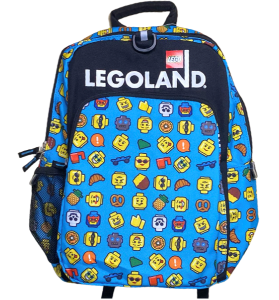 Minifigurine emoji sac à dos (bleu) (Minifigure Emoji Backpack (Blue))