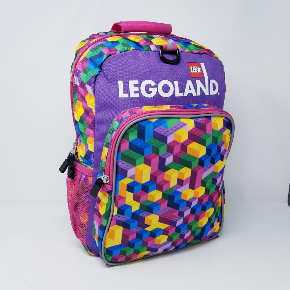 LEGOLAND Purple Brick Maze Backpack