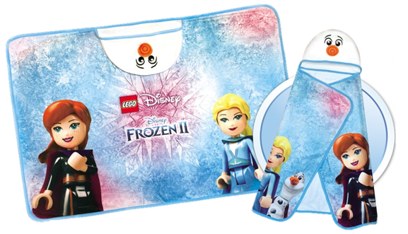 Frozen Hooded Blanket
