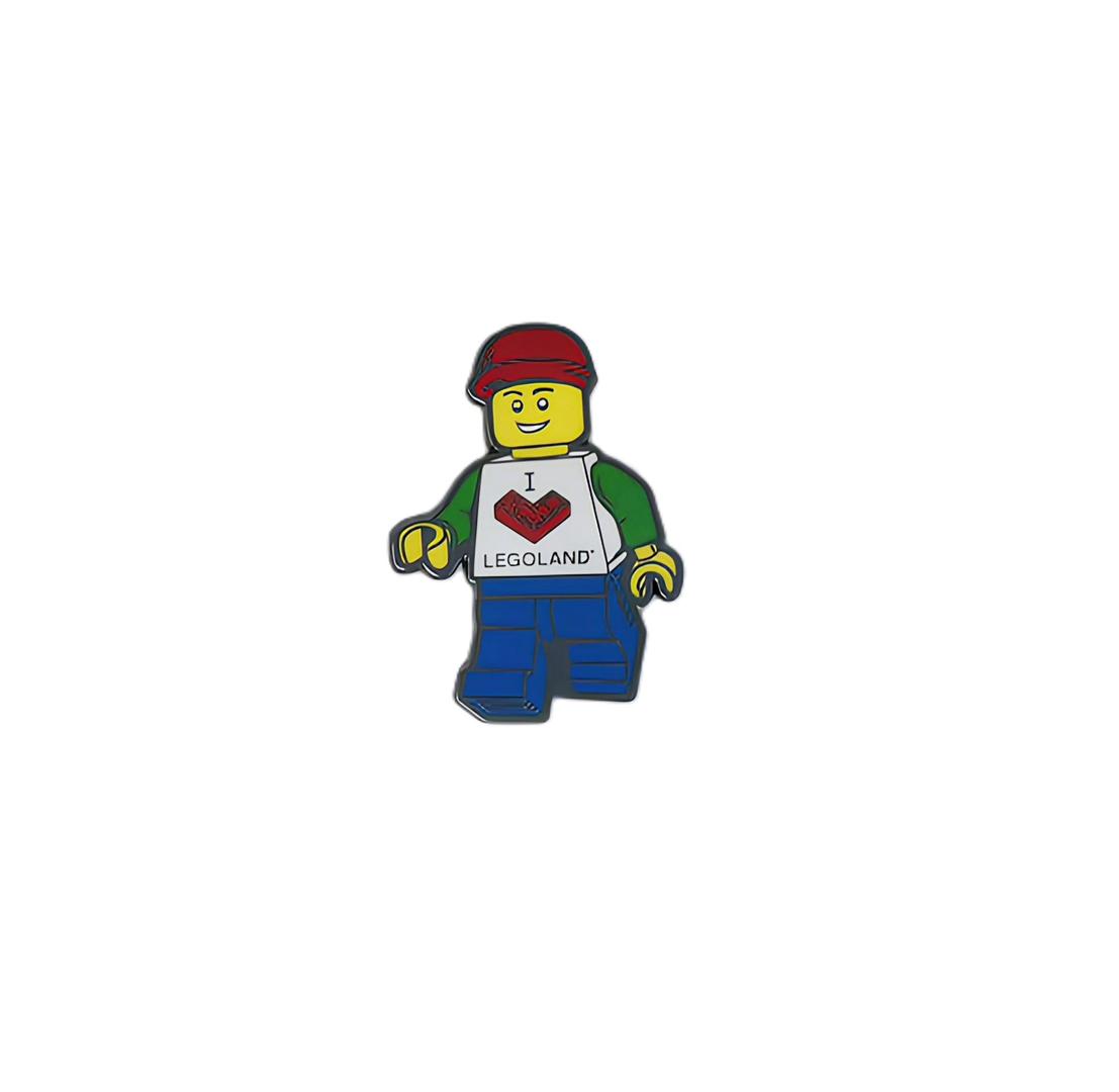 I [cœur] bouton en émail LEGOLAND (mâle) (I [Heart] LEGOLAND Enamel Button (Male))