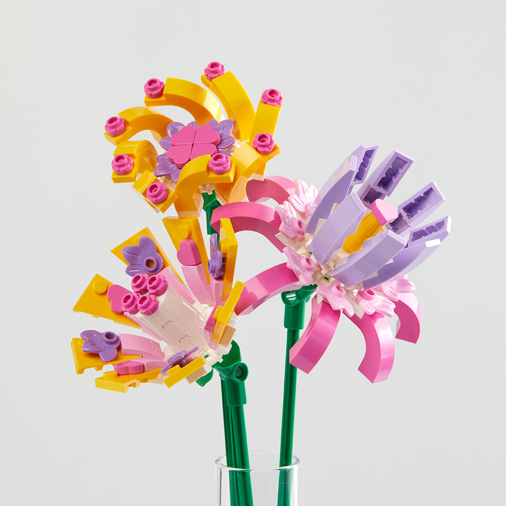Pink Hearts Flower Pack