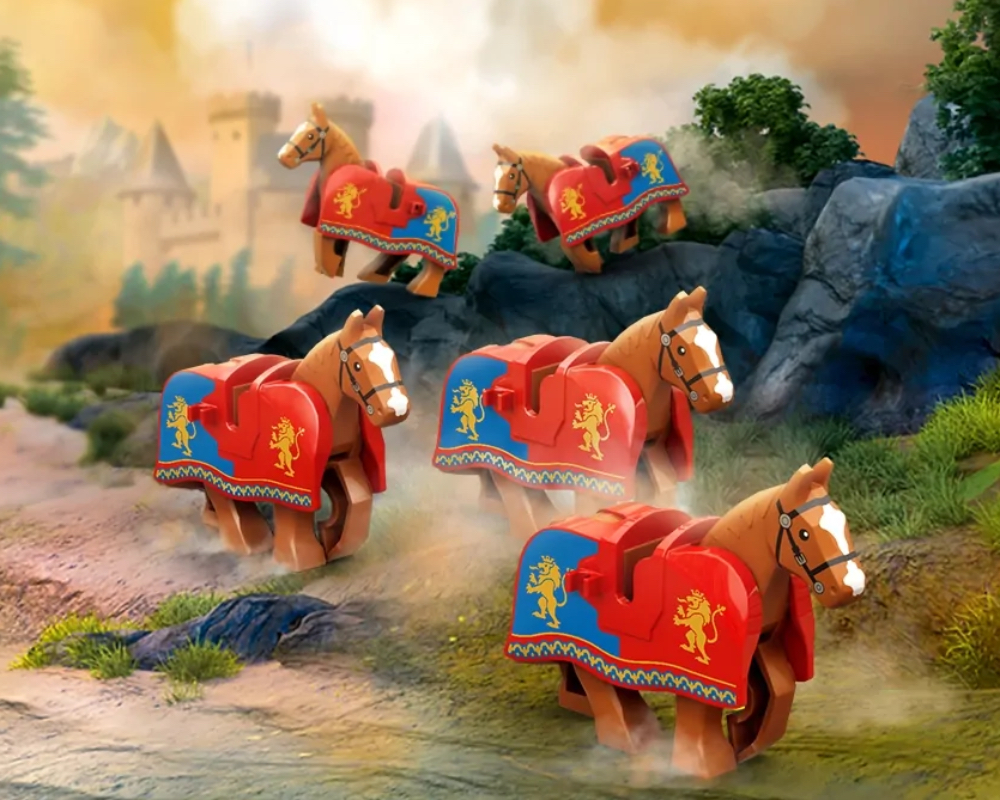 5 x Crusader Horses Bundle