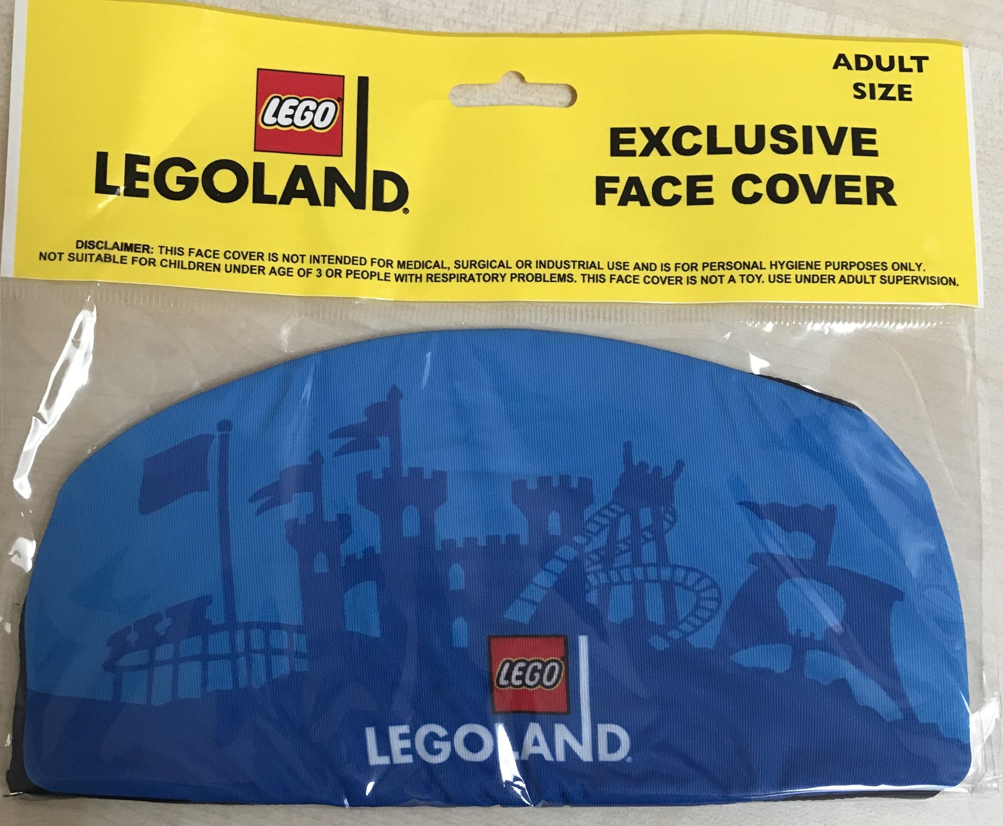 Couvre-visage LEGOLAND (bleu) (LEGOLAND Face Cover (Blue))