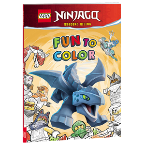 Ninjago: Dragons Rising: Fun to Color