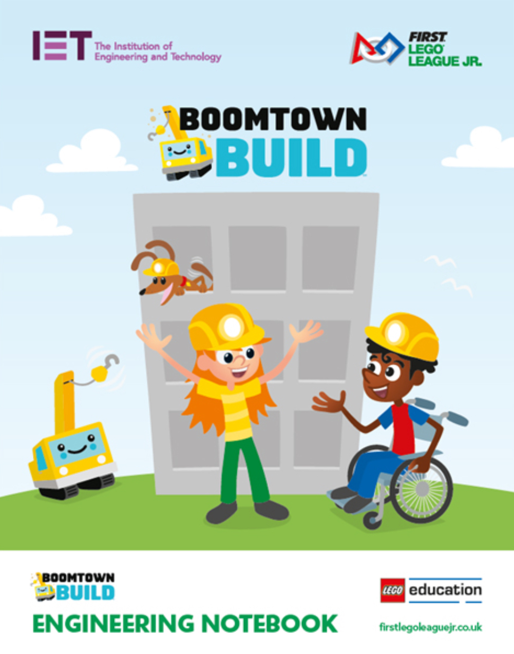 Cahier d'ingénierie — BOOMTOWN BUILD (FLL Jr.) (BOOMTOWN BUILD Engineering Notebook (FLL Jr.))