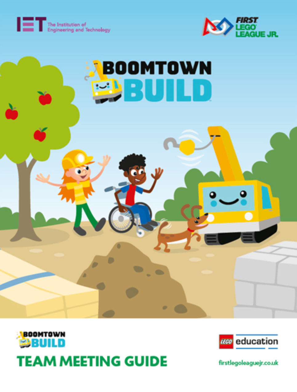 Guide des réunions d'équipe — BOOMTOWN BUILD (FLL Jr.) (BOOMTOWN BUILD Team Meeting Guide (FLL Jr.))