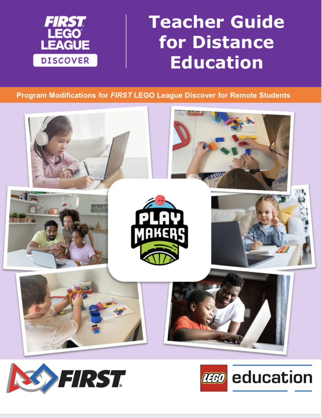 Guide de l'enseignant pour l'enseignement à distance — PLAYMAKERS (FLL Discover) (PLAYMAKERS Teacher Guide for Distance Education (FLL Discover))