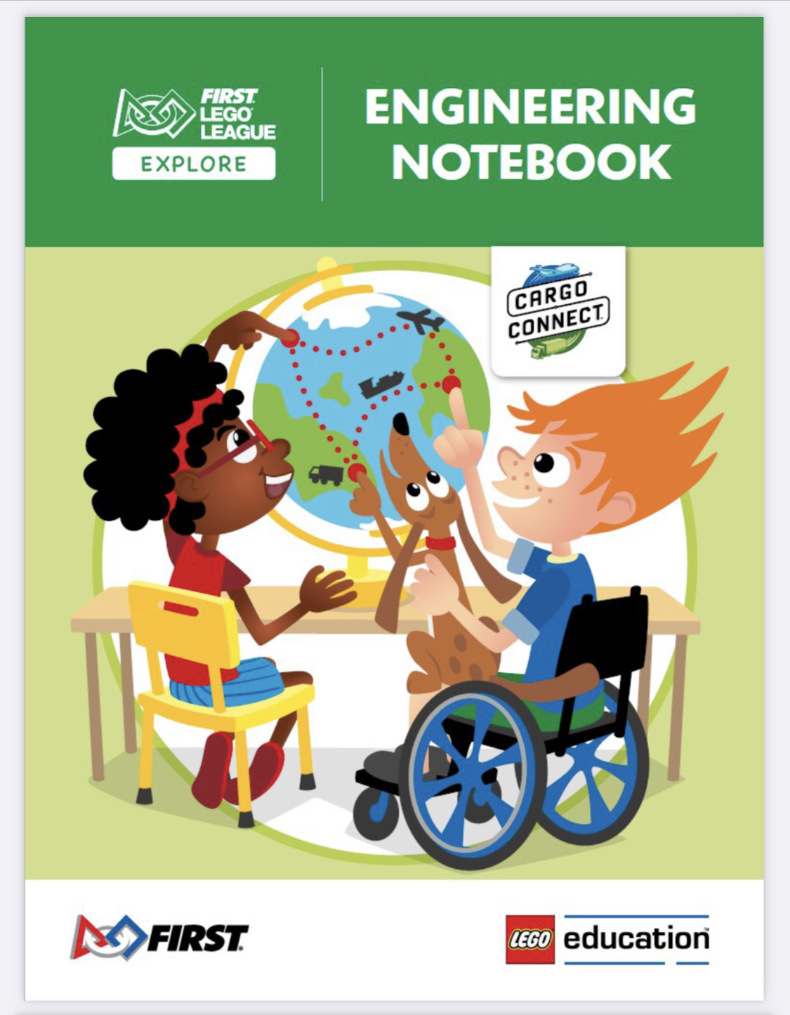 Cahier d'ingénierie — CARGO CONNECT (FLL Explore) (CARGO CONNECT Engineering Notebook (FLL Explore))