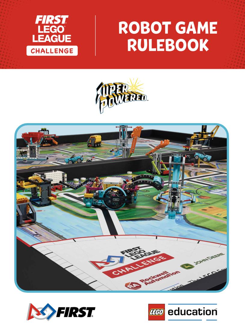 SUPERPOWERED Robot Game Rulebook (FLL Challenge)