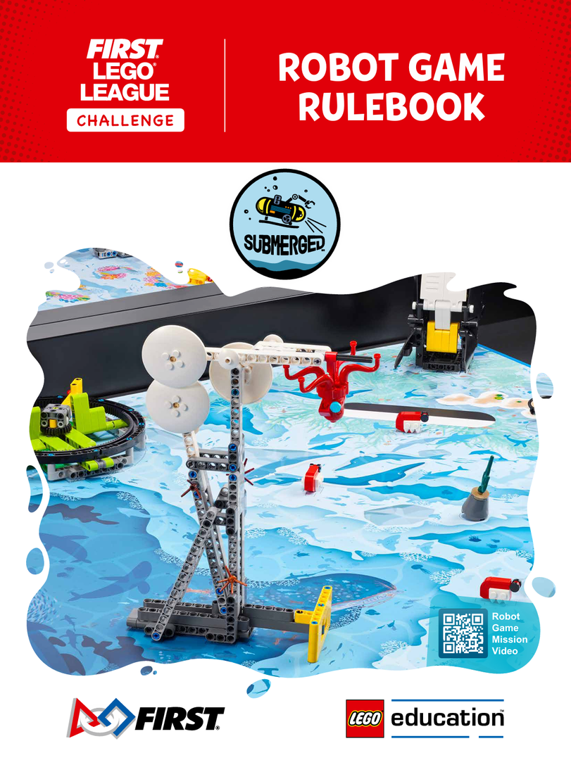 Règlement du jeu de robot — SUBMERGED (FLL Challenge) (SUBMERGED Robot Game Rulebook (FLL Challenge))