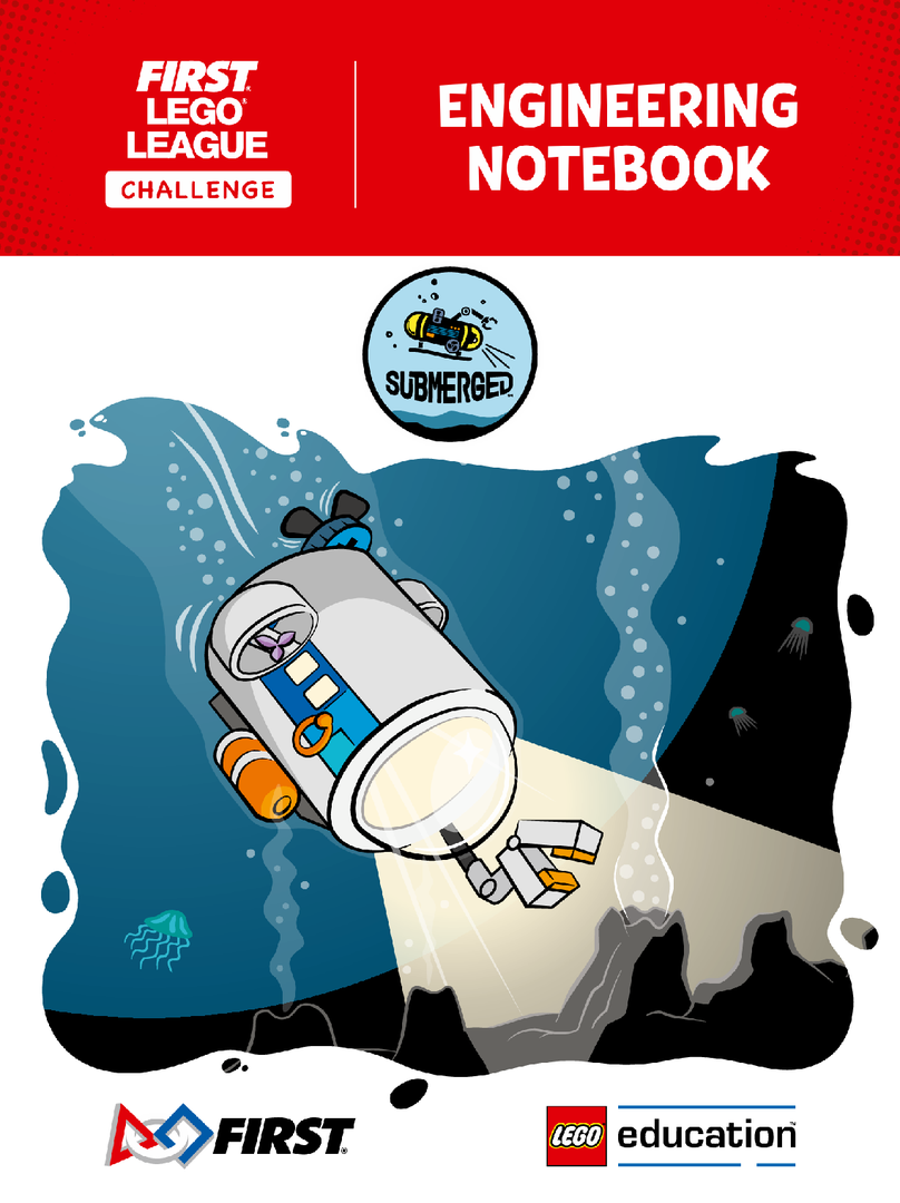 Cahier d'ingénierie — SUBMERGED (FLL Challenge) (SUBMERGED Engineering Notebook (FLL Challenge))