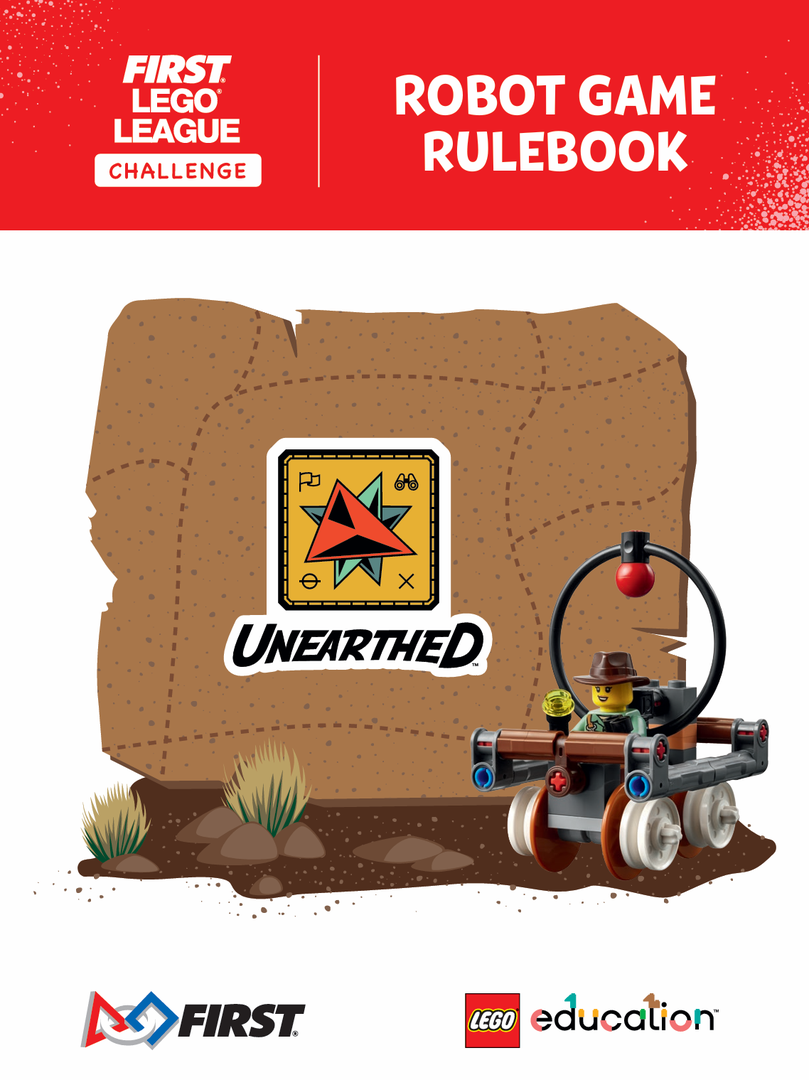 Règlement du jeu de robot — UNEARTHED (FLL Challenge) (UNEARTHED Robot Game Rulebook (FLL Challenge))