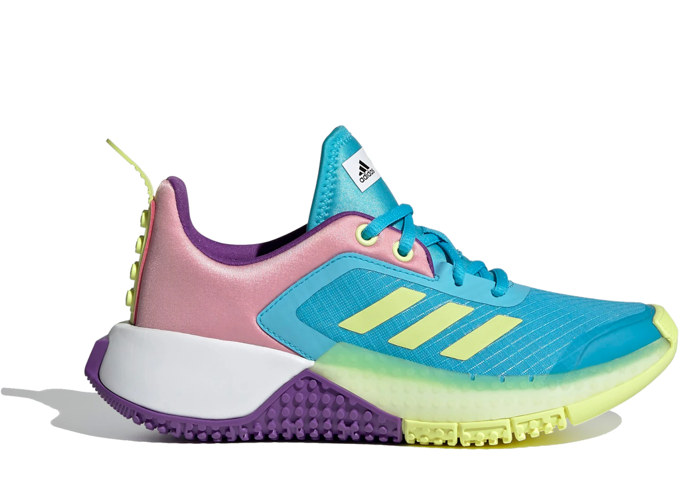 adidas Sport x LEGO (Bright Cyan) - Big Kids' Shoes