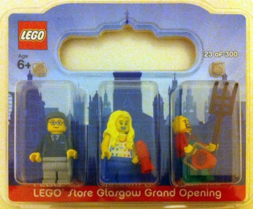 LEGO magasin grand ensemble d'ouverture exclusive, glasgow uk (LEGO Store Grand Opening Exclusive Set, Glasgow UK)