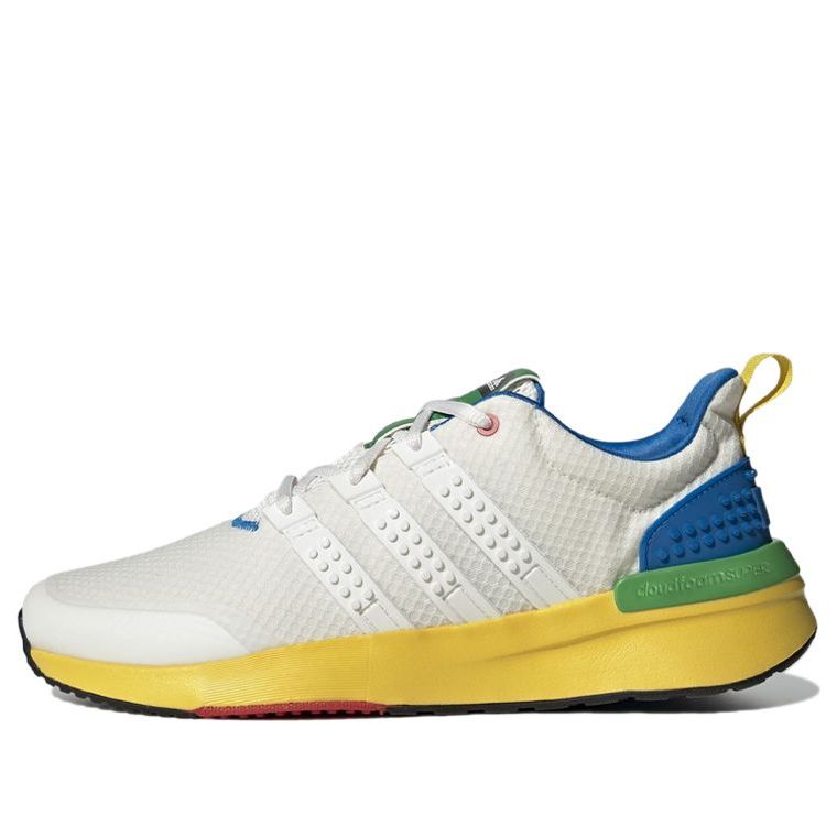 adidas Racer TR21 x LEGO (White Eqt Yellow) - Men's Shoes