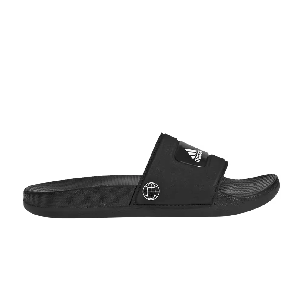 adidas Adilette x LEGO (Black White) - Kids' Slides