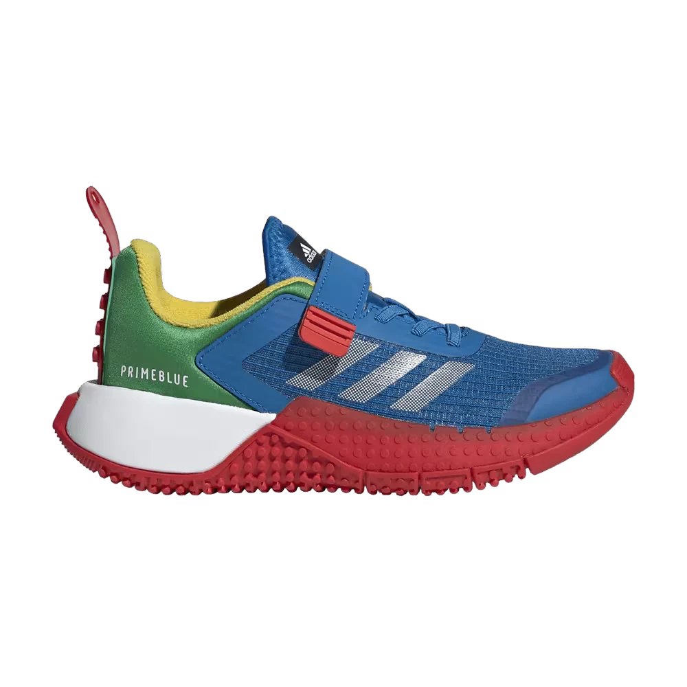 adidas Sport J x LEGO (Shock Blue Green) - Kids' Shoes